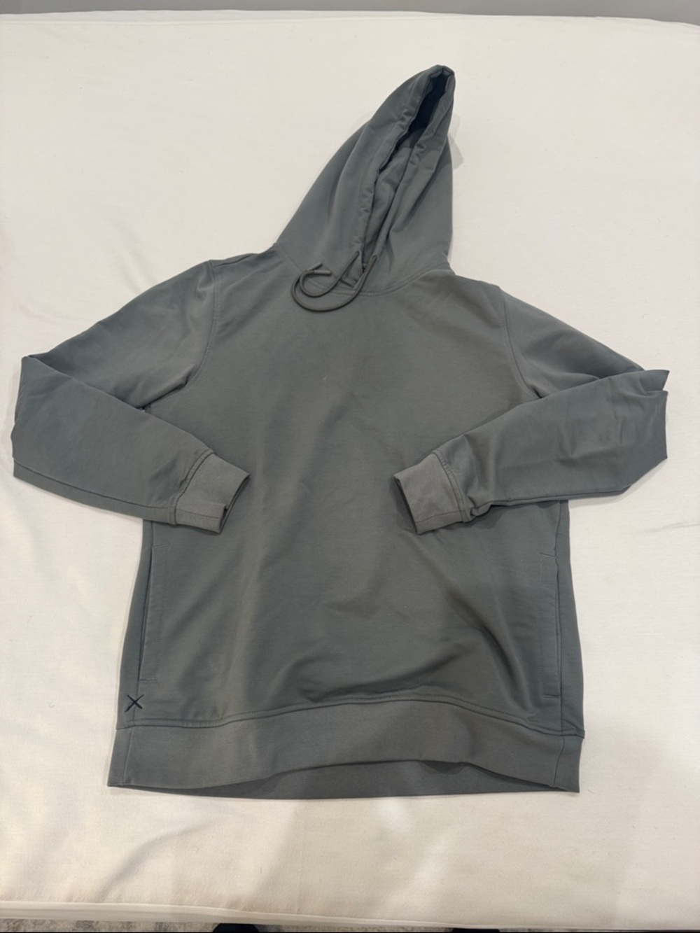 Cuts Clothing Men's Slate Green Gray Hoodie Pullover